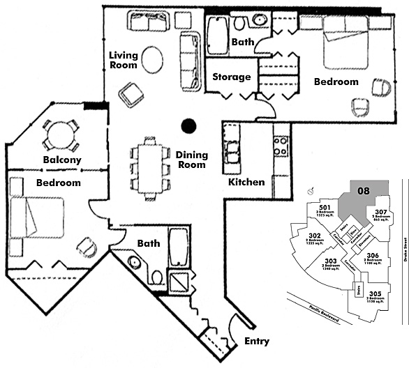 Floor plan 308