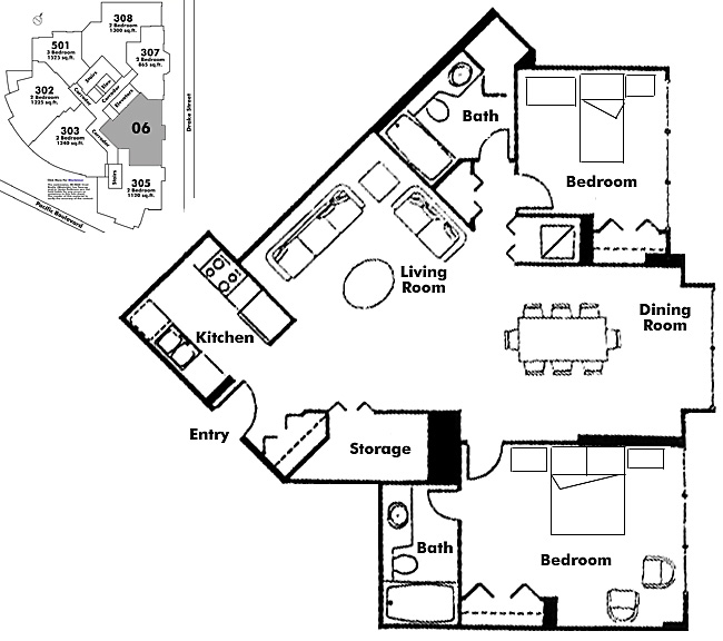 Floor plan 206