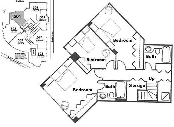 Floor plan 501