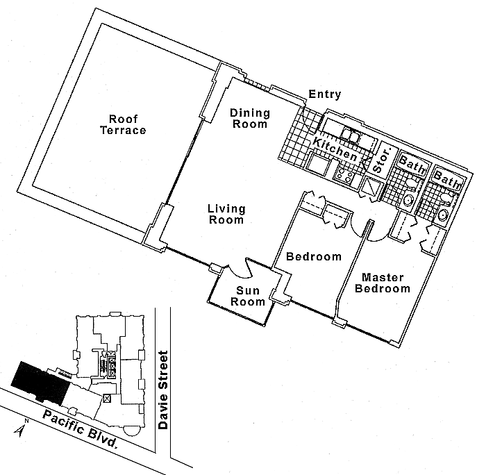 Floor plan 406