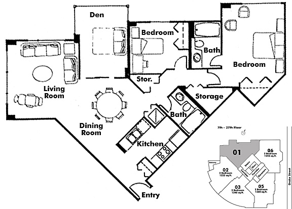 Floor plan 2101