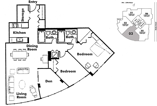 Floor plan 203