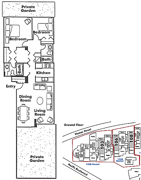 Floor plan 106