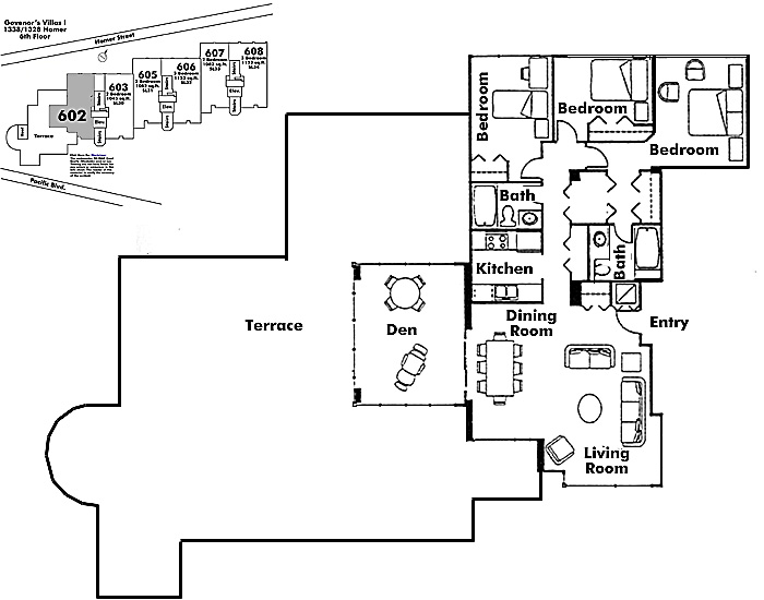 Floor plan 602