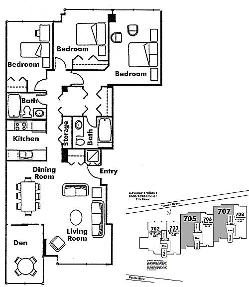 Floor plan 705