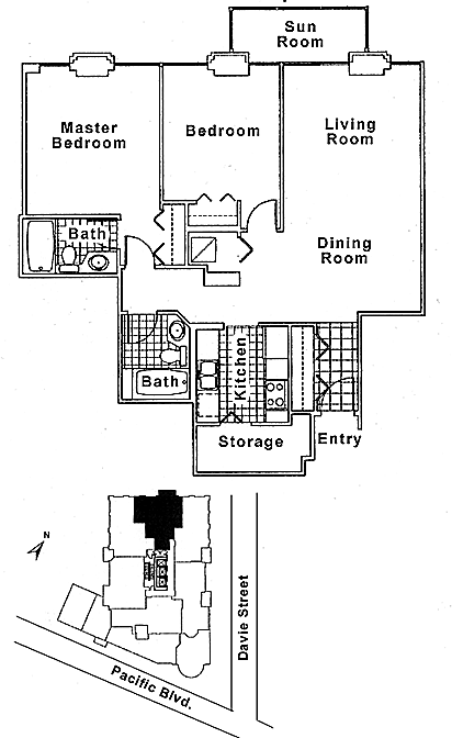 Floor plan 507
