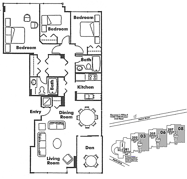 Floor plan 806