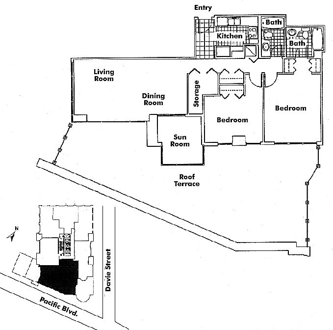 Floor plan 603