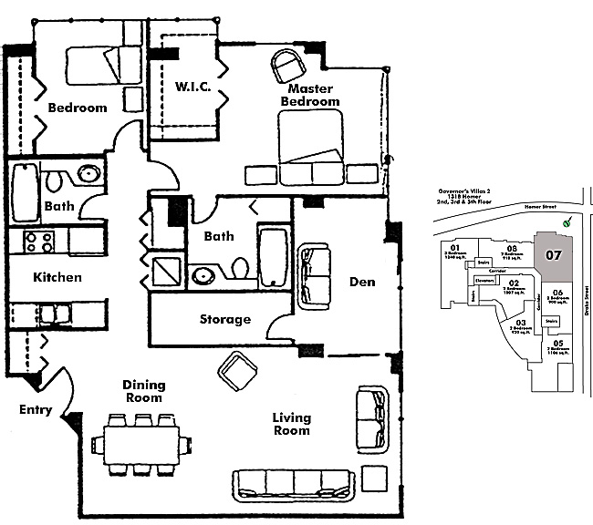 Floor plan 207