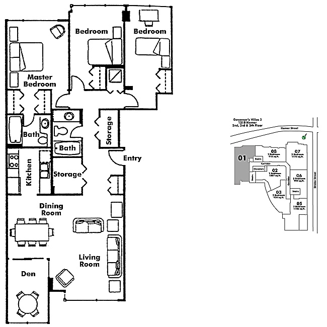 Floor plan 201