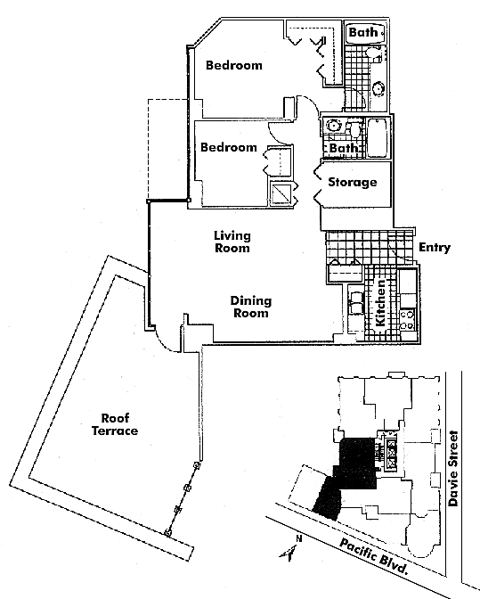 Floor plan 605