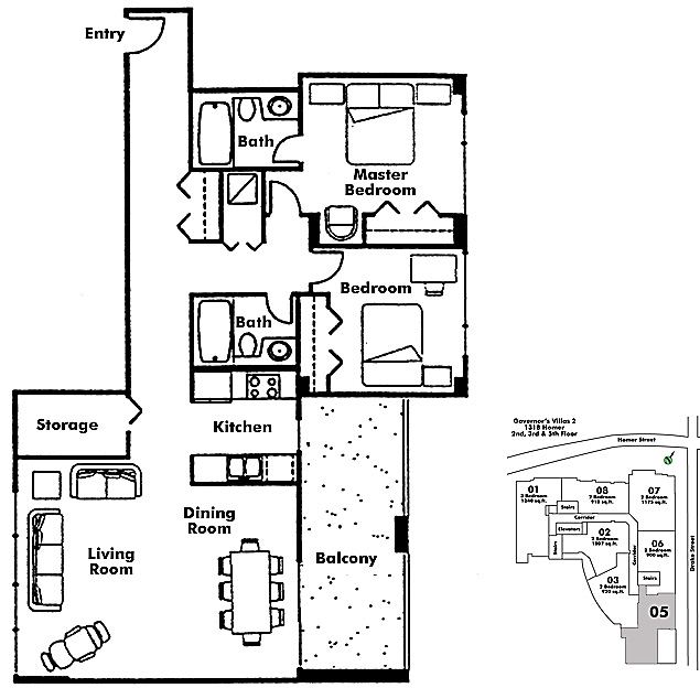 Floor plan 205