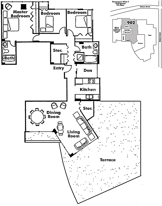 Floor plan 902
