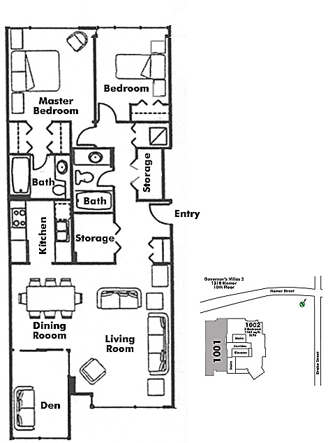 Floor plan 1001