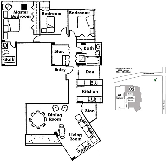 Floor plan 1102