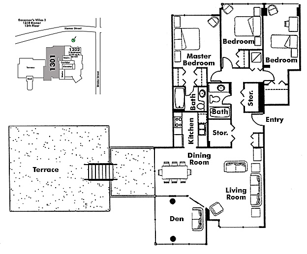 Floor plan 1301