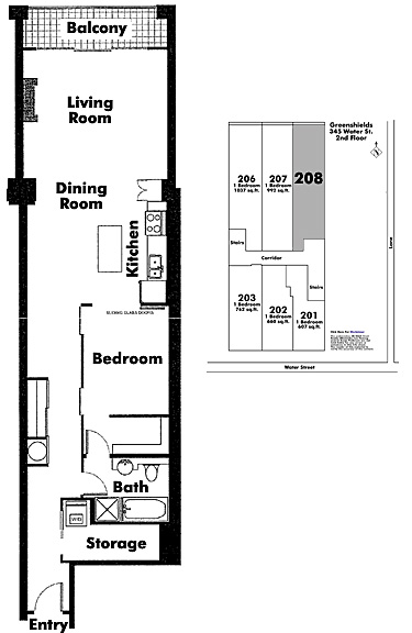 Floor plan 208