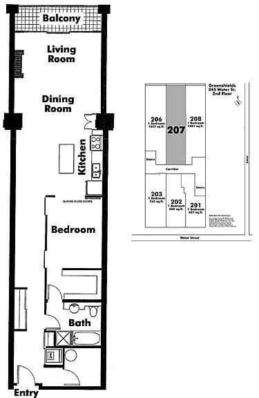 Floor plan 207