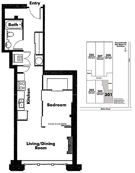 Floor plan 301