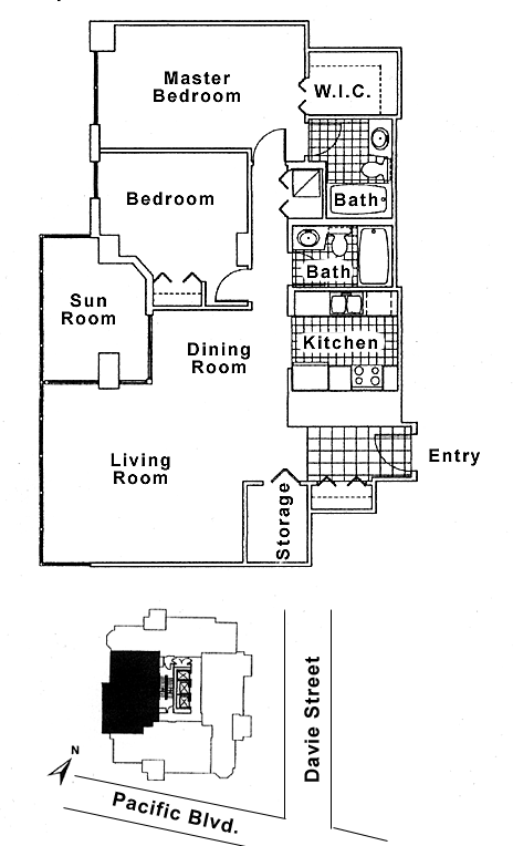 Floor plan 1303
