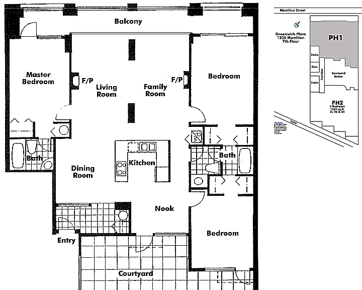 Floor plan PH1