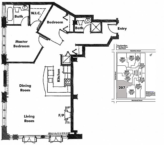Floor plan 207