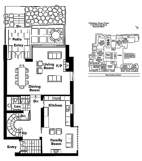 Floor plan 104