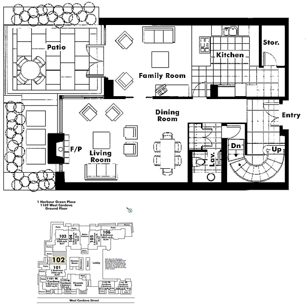 Floor plan 102