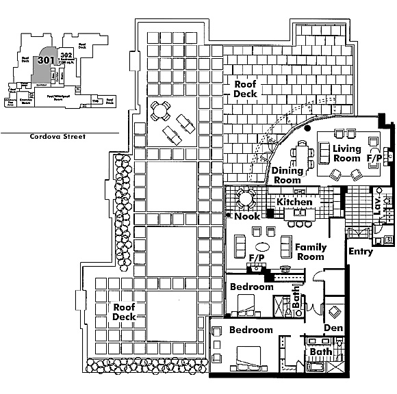 Floor plan 301