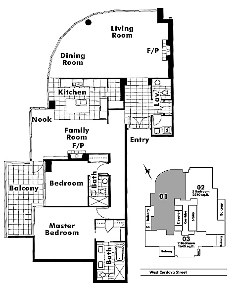 Floor plan 901