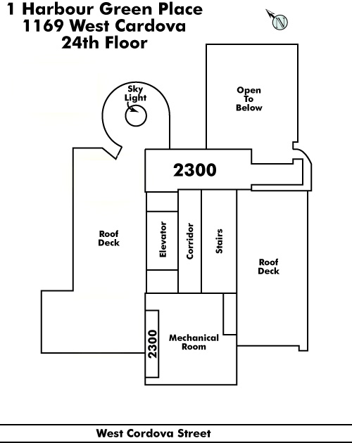 Floor plan 2300