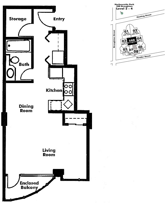 Floor plan 208