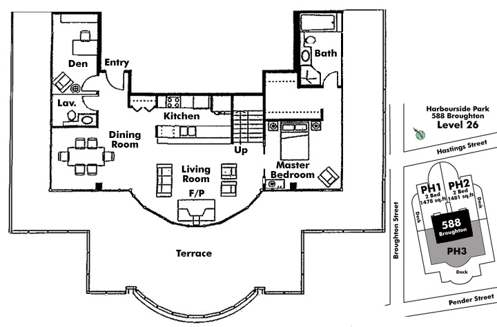 Floor plan PH3