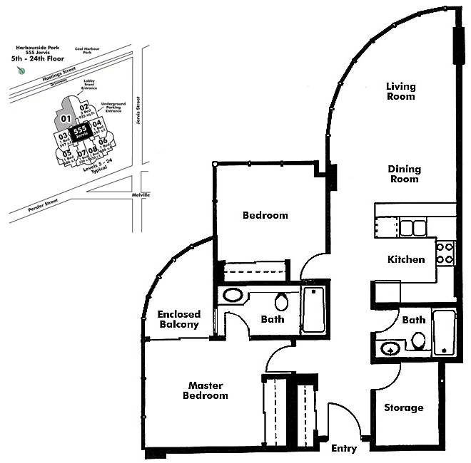 Floor plan 2201