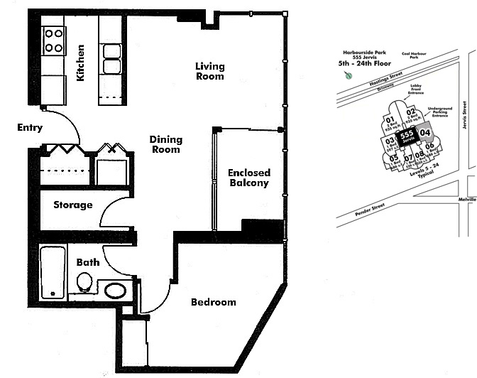 Floor plan 204