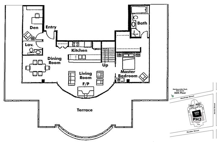 Floor plan PH3