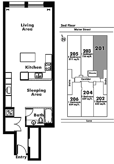 Floor plan 201