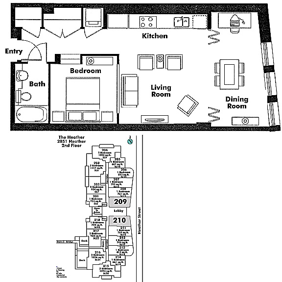 Floor plan 209