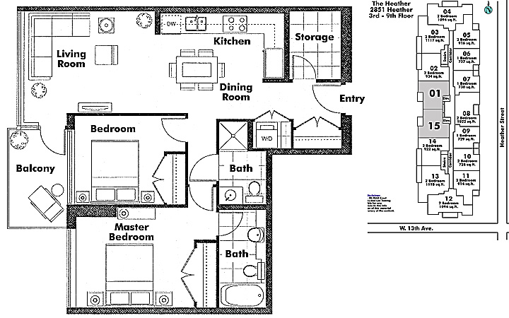 Floor plan 415