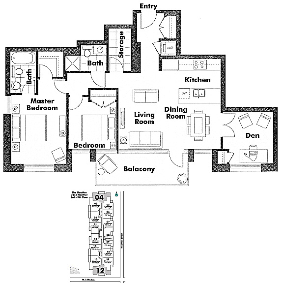 Floor plan 404