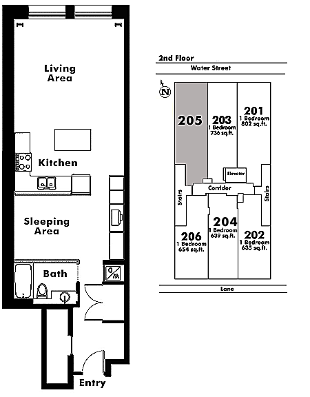 Floor plan 205