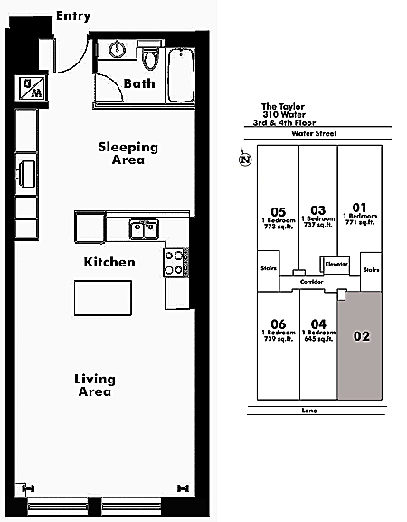 Floor plan 402
