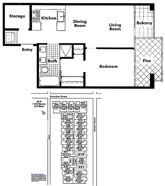 Floor plan 319