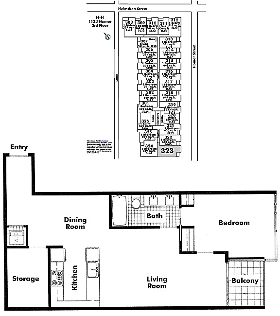 Floor plan 323