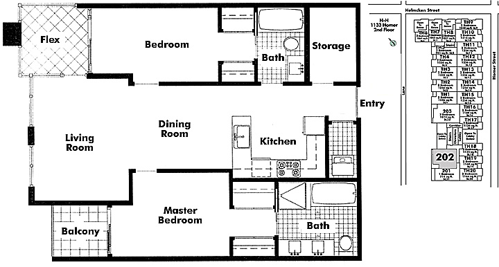 Floor plan 202