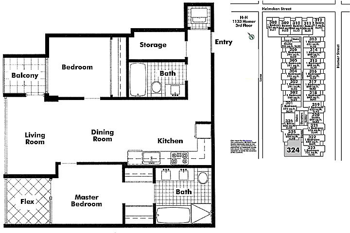 Floor plan 324