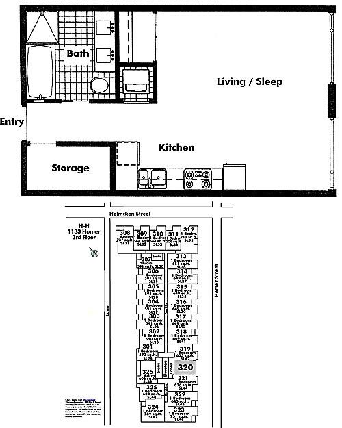 Floor plan 320