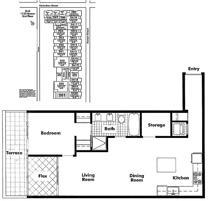 Floor plan 201