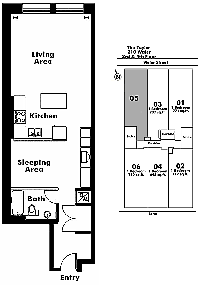 Floor plan 305