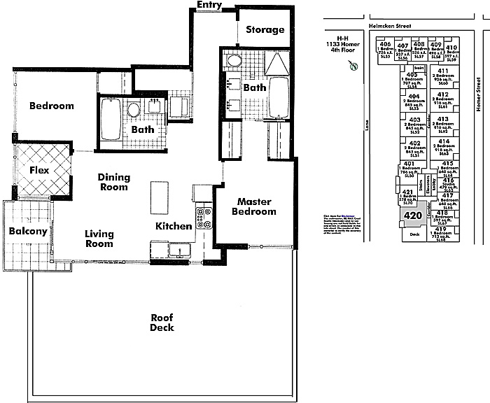 Floor plan 420